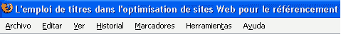 R&eacute;f&eacute;rencement et optimisation du titre
